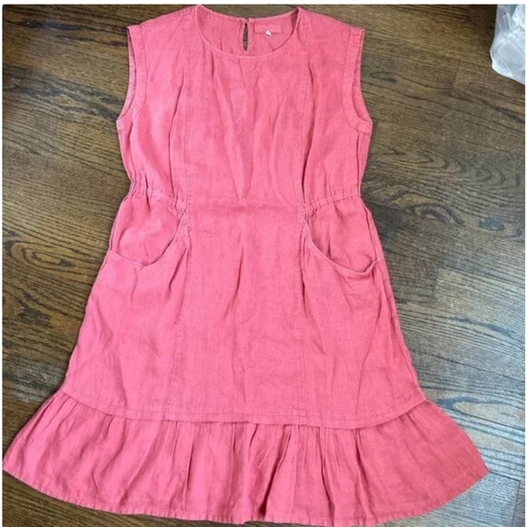 Anthropologie Maxi Dress XL Black, Pink, Red, Orange, Peach - Picture 3 of 13